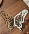 Borboleta Decorativa 3D Em MDF De 3mm - Imagem 4