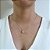 Colar Gota Ródio Zircônia - Imagem 2