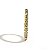 Anel Aparador Strass Banhado a Ouro - Imagem 4