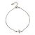 Pulseira Cruz Ródio Zircônias - Imagem 1