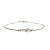 Pulseira Cruz Ródio Zircônias - Imagem 4