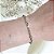Pulseira Bolinhas Estilosa Ródio - Imagem 2