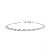 Pulseira Chapinhas Pequenas Ródio - Imagem 6