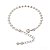 Pulseira Chapinhas Pequenas Ródio - Imagem 10