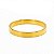 Anel Fio Liso Banhado a Ouro 18k - Imagem 3