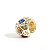 Berloque Charm Separador Cristais Coloridos - Imagem 5