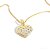 Colar Coração Pequeno Zircônias - Imagem 8