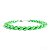 Pulseira Elos Groumett Lixada Metalizada Verde Neon - Imagem 6