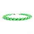 Pulseira Elos Groumett Lixada Metalizada Verde Neon - Imagem 6