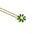 Colar Flor Pérola Zircônias Verde - Imagem 10