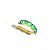 Brinco Piercing Fake Zircônias Verde - Imagem 4