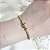 Pulseira Berloque Banhada a Ouro - Imagem 2
