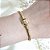 Pulseira Berloque Banhada a Ouro - Imagem 12