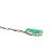 Colar Gota Ródio Zircônia Verde - Imagem 6