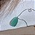 Colar Gota Ródio Zircônia Verde - Imagem 12