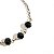 Pulseira Cristais Pretos Ródio - Imagem 5