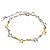 Pulseira Estrelas Mix Dourado e Ródio - Imagem 6