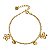 Pulseira Flores Zircônias - Imagem 8