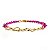 Pulseira Infantil Corações Pink - Imagem 5