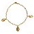 Pulseira Medalhinhas Santa Rita de Cássia - Imagem 1
