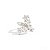 Brinco Piercing Fake Navetes Zircônias - Imagem 5