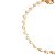 Pulseira Mini Pérolas Banhada a Ouro 18k - Imagem 3