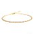 Pulseira Piastrine Delicada Banhada a Ouro 18k - Imagem 3