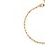 Pulseira Piastrine Delicada Banhada a Ouro 18k - Imagem 6
