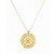 Colar Mandala Renda Elegante Banhado a Ouro 18k - Imagem 1