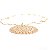 Colar Mandala Renda Elegante Banhado a Ouro 18k - Imagem 10