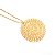 Colar Mandala Renda Elegante Banhado a Ouro 18k - Imagem 8