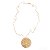 Colar Mandala Renda Elegante Banhado a Ouro 18k - Imagem 3