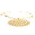 Colar Mandala Renda Elegante Banhado a Ouro 18k - Imagem 7