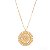 Colar Mandala Renda Elegante Banhado a Ouro 18k - Imagem 2