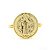 Anel Medalha de São Bento Banhado a Ouro 18k - Imagem 9