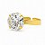 Anel Solitário Zircônia 10mm Regulável - Imagem 3