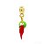 Berloque Charm Pingente Pimenta Vermelha - Imagem 10