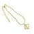 Pulseira Trevo Inspired Banhada a Ouro 18k - Imagem 3