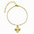 Pulseira Trevo Inspired Banhada a Ouro 18k - Imagem 1