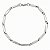 Pulseira Masculina Elo Geométrico Aço Inox - Imagem 1