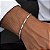 Pulseira Masculina Elo Geométrico Aço Inox - Imagem 2