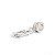 Berloque Charm Pingente Coruja Ródio - Imagem 5