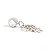 Berloque Charm Pingente Filha Menina Zircônias - Imagem 7