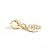 Berloque Charm Pingente Olho Grego Zircônias - Imagem 3