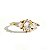 Anel Flor Splendida Zircônias - Imagem 5