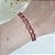Pulseira Elos Groumett Metalizada Rosa - Imagem 2