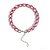 Pulseira Elos Groumett Metalizada Rosa - Imagem 7