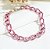 Pulseira Elos Groumett Metalizada Rosa - Imagem 12