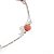 Pulseira Cristais Laranja Ródio - Imagem 5