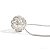 Pulseira Bola Ródio Zircônia - Imagem 8